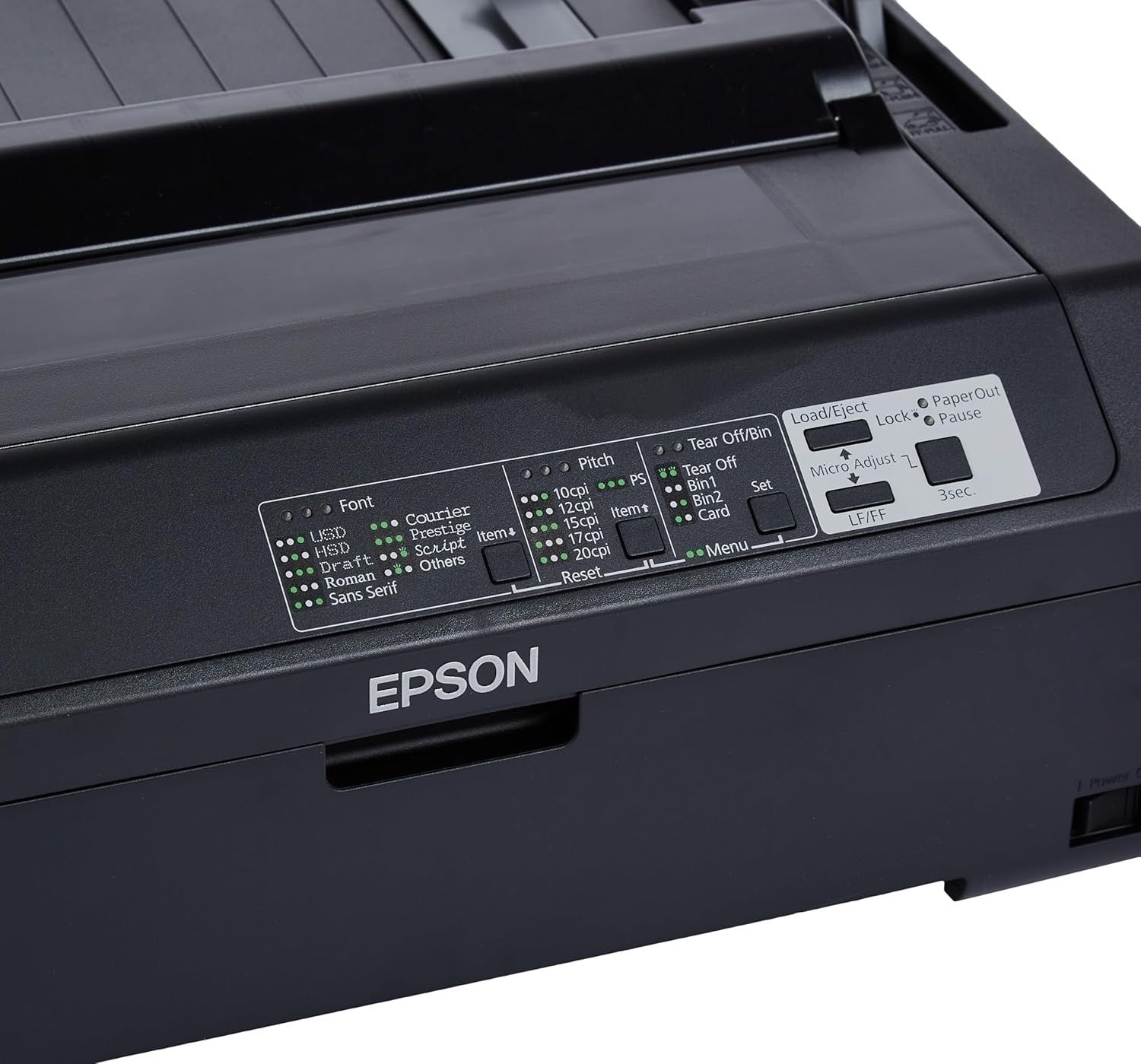 "High-Speed Dot Matrix Printing 24-pin impact printer delivers ultra-fast printi