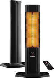 Infrared Carbon Heater 2500W Waterproof Remote Control Digital Thermostat