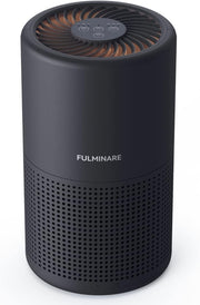 Compact HEPA Air Purifier for Bedroom Quiet Sleep Mode Night Light