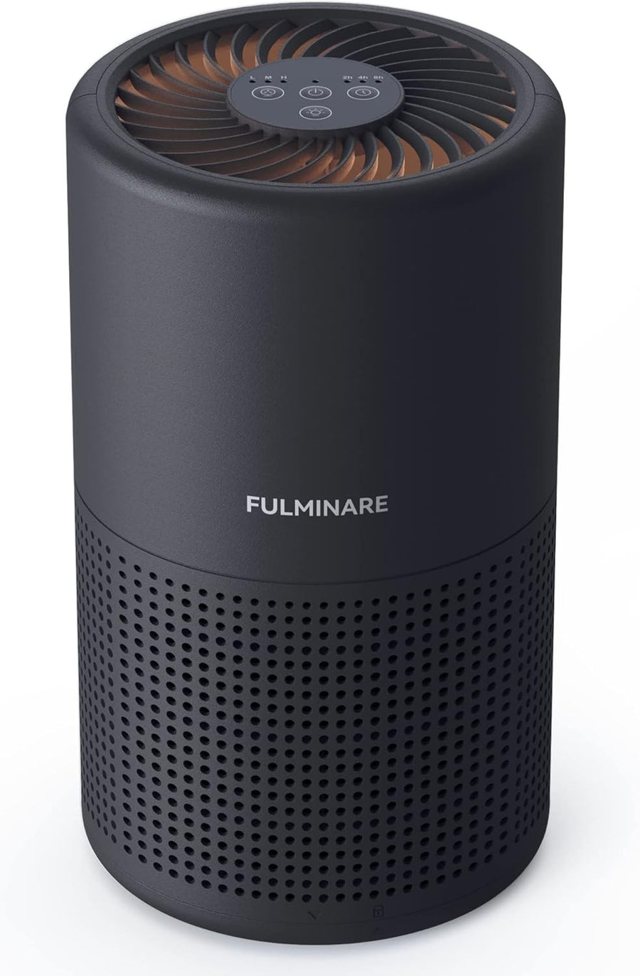 Compact HEPA Air Purifier for Bedroom Quiet Sleep Mode Night Light