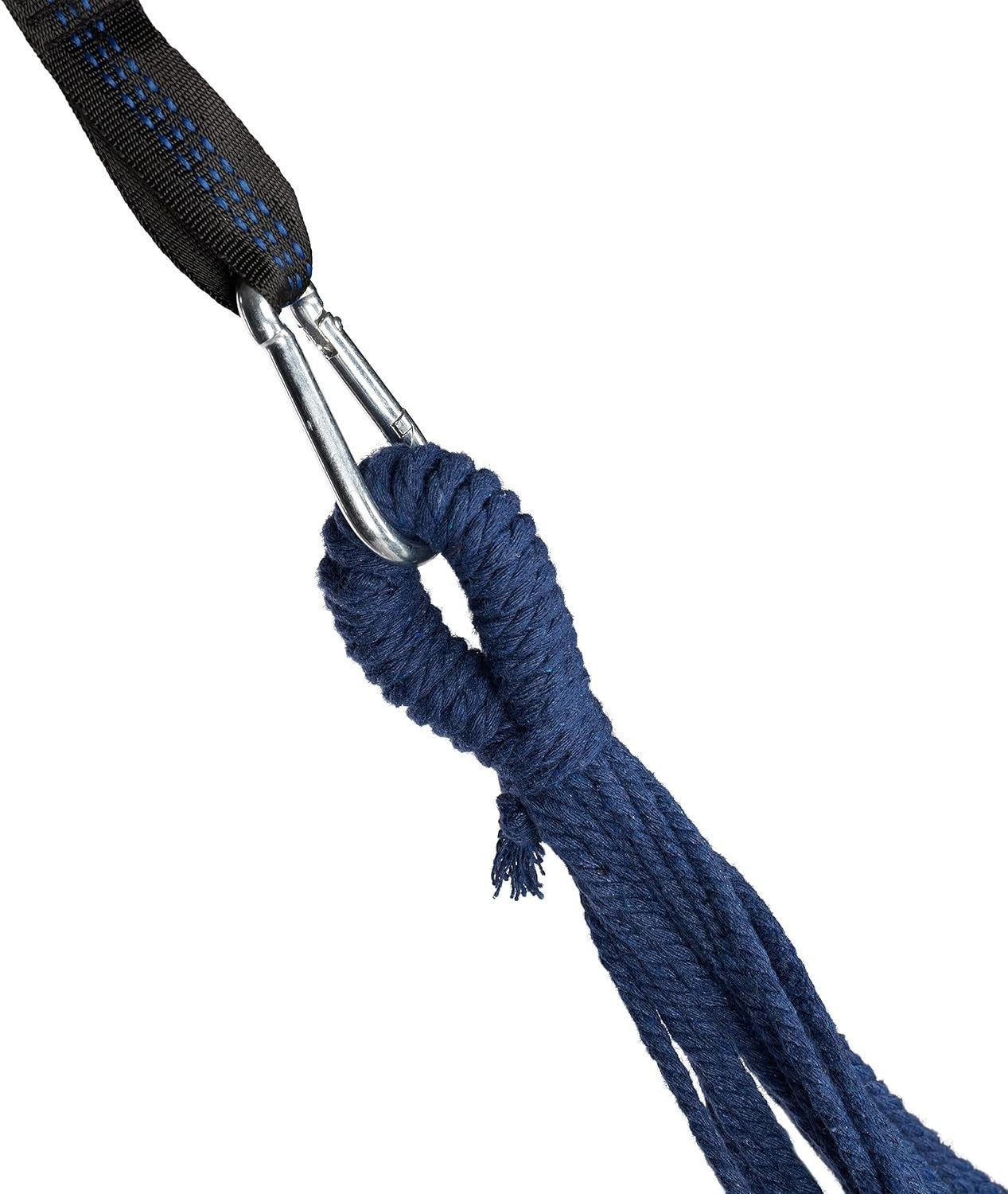 Blue-Green XXL Cotton Hammock for 2 Adults | Portable Indoor & Outdoor 272cm