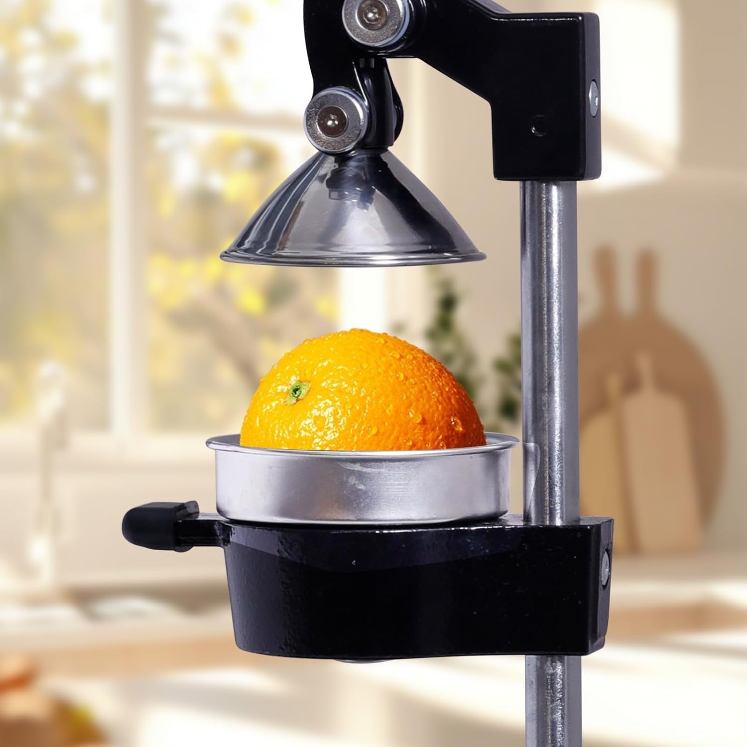 Manual Citrus Juicer Heavy Duty Hand Press Countertop Orange Lemon