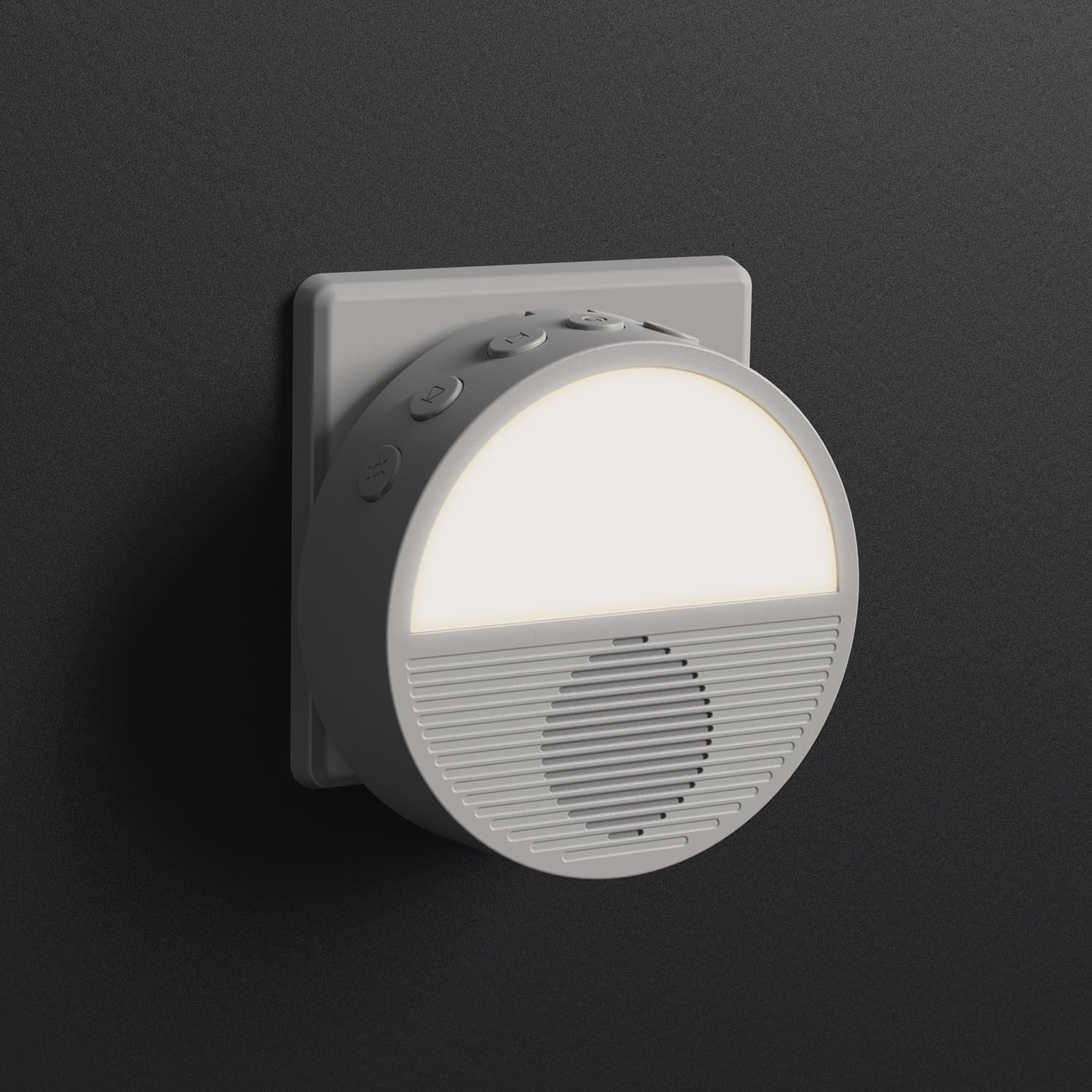 Wall Plug White Noise Machine with 28 Soothing Sounds & Night Light