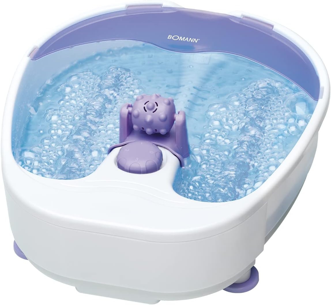 Electric Foot Massager Spa Heat Whirlpool Reflexology Rollers