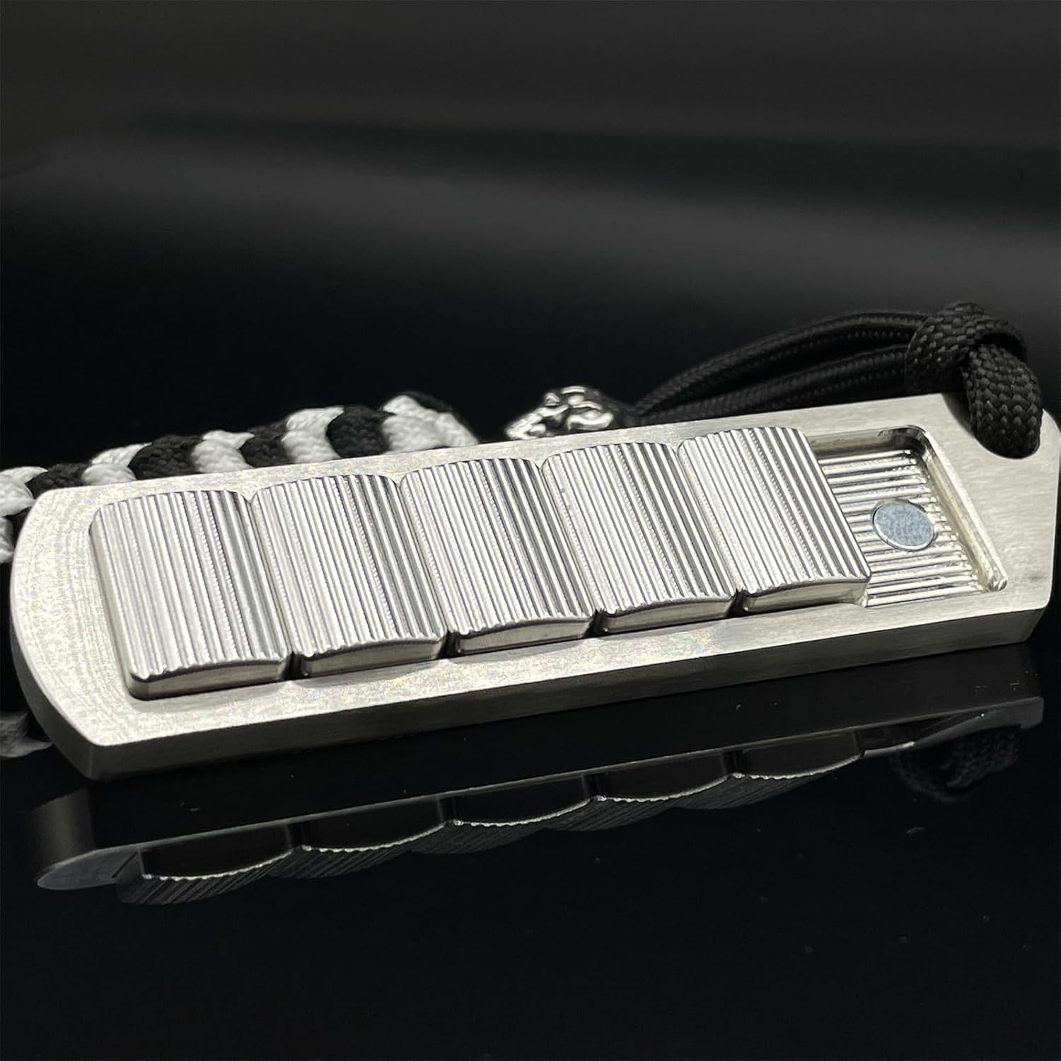 Metal Pea Pod Fidget Slider Stainless Steel EDC Stress Relief Toy