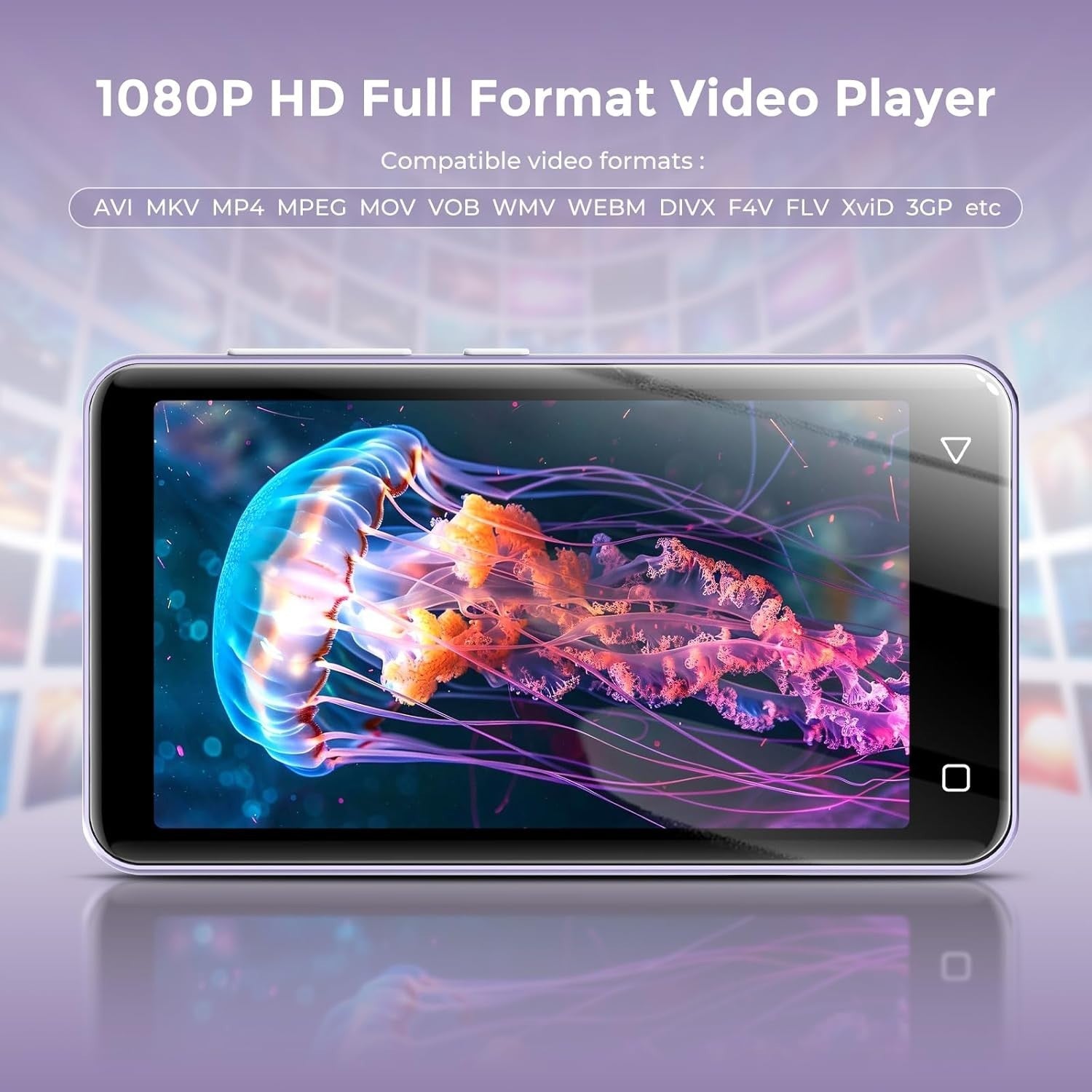 WiFi MP3 Player 80GB Bluetooth Kids Touchscreen Parental Controls