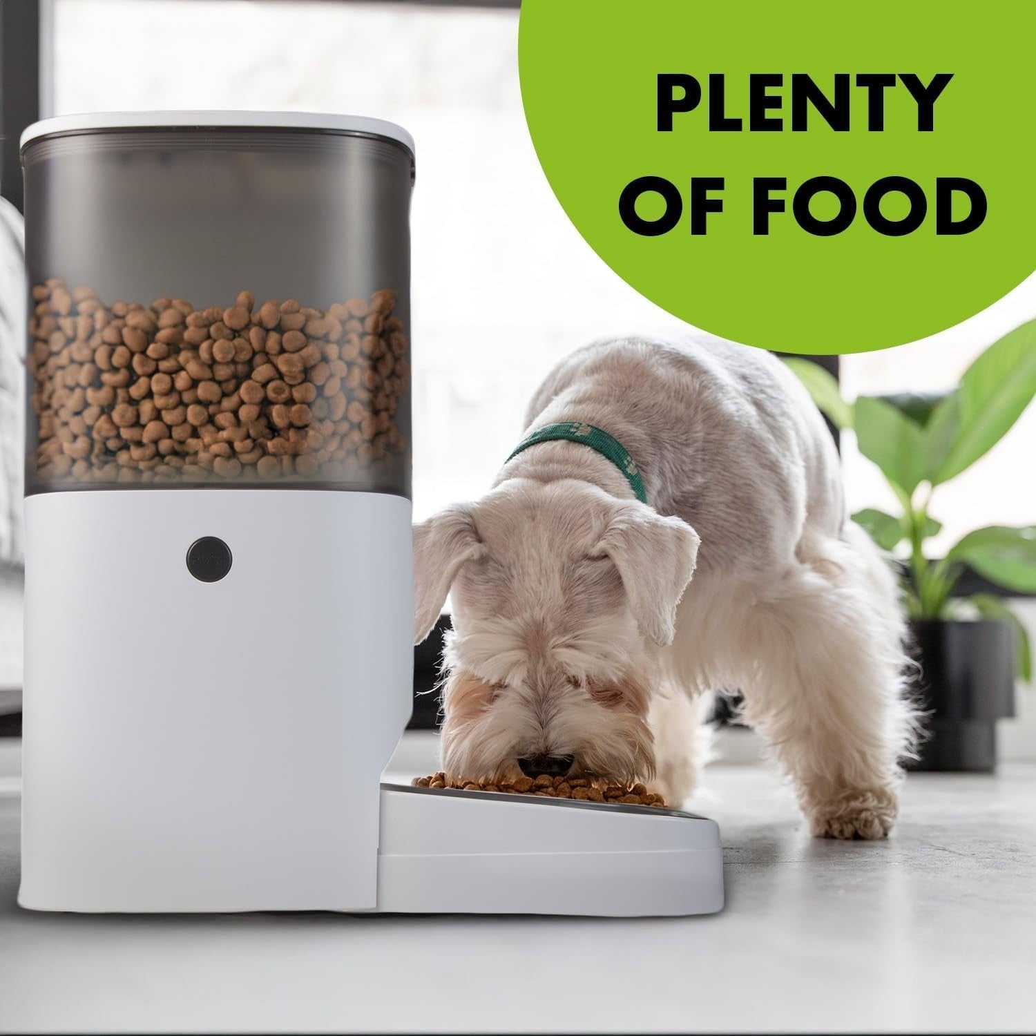 Automatic Pet Feeder 6L Food Dispenser LCD Timer 8 Meals Portion Control