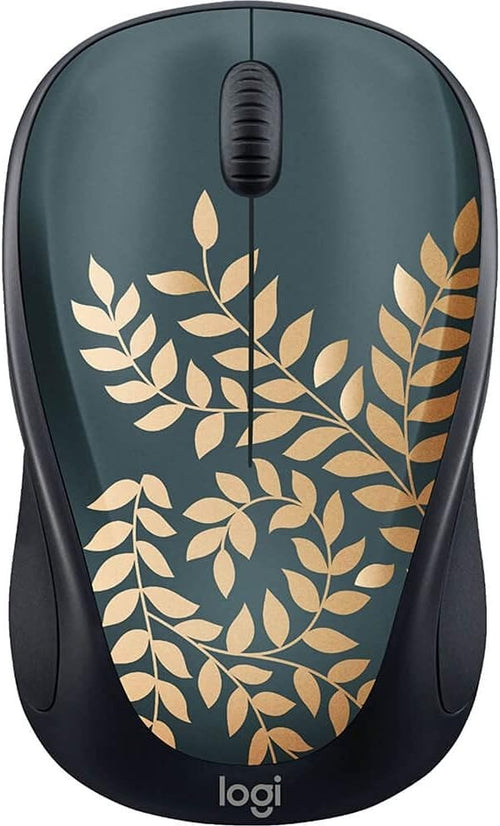 Wireless Compact Mouse 10m Range 12-Month Battery USB Optical
