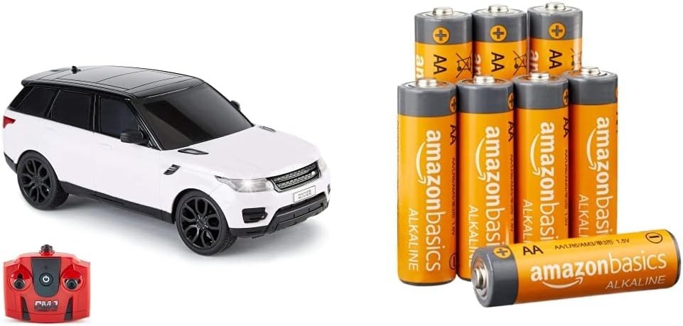 1:24 Scale RC SUV Car with LED Lights + 8 AA Batteries | 2.4GHz Remote Control