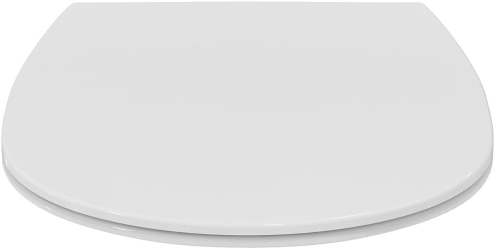 Concept Round Soft Close Toilet Seat White Gloss Sandwich Quick Release