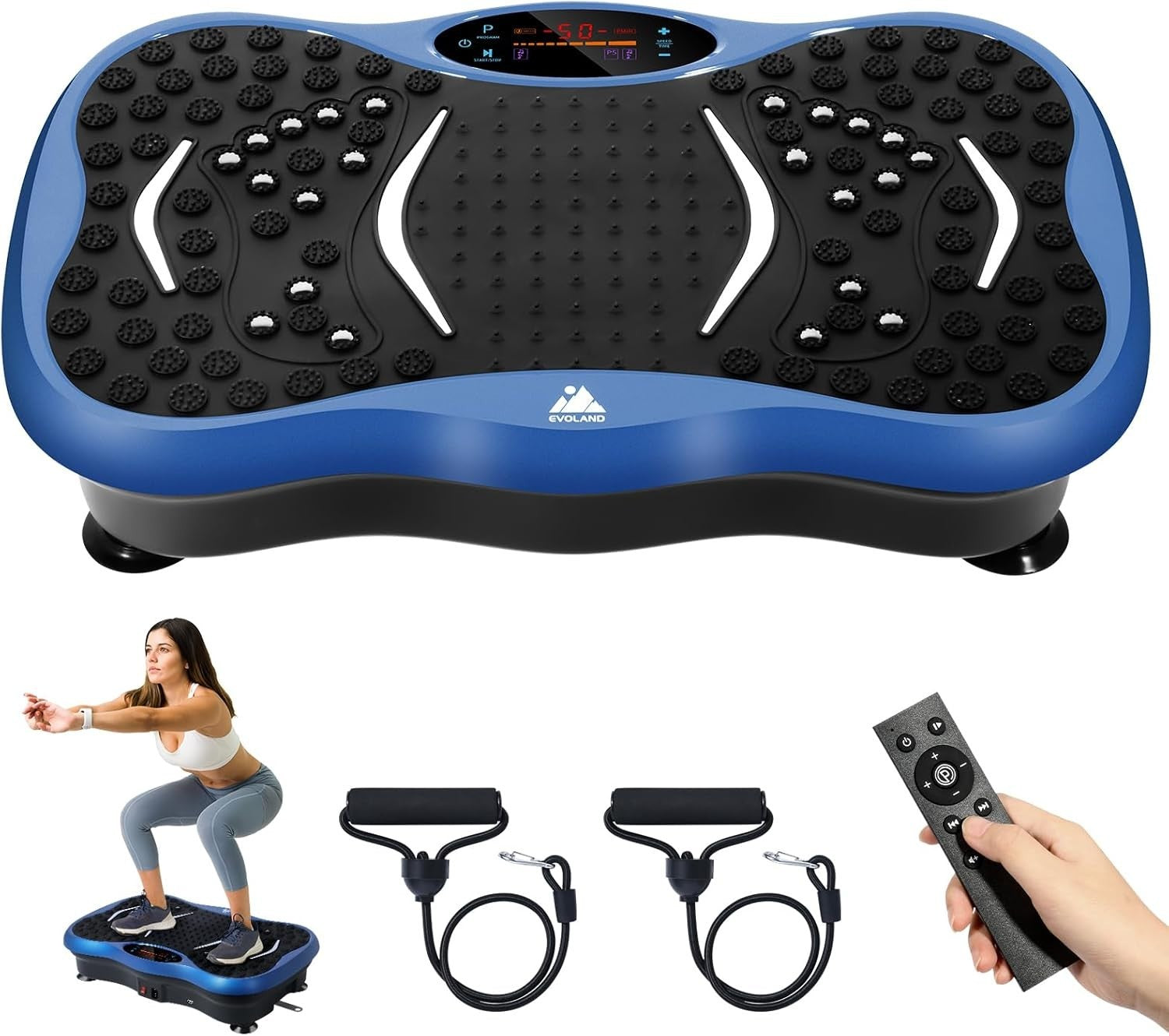 Bluetooth Vibration Fitness Platform 99 Speed Home Body Shaper