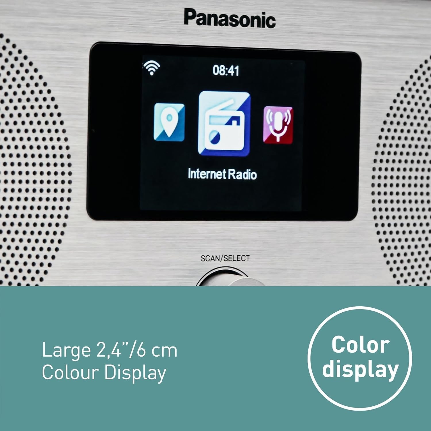 Internet DAB+ FM Radio Bluetooth WiFi Remote USB Alarm Stereo Speaker