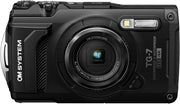 Waterproof 4K Digital Camera 12MP Shockproof Underwater Black