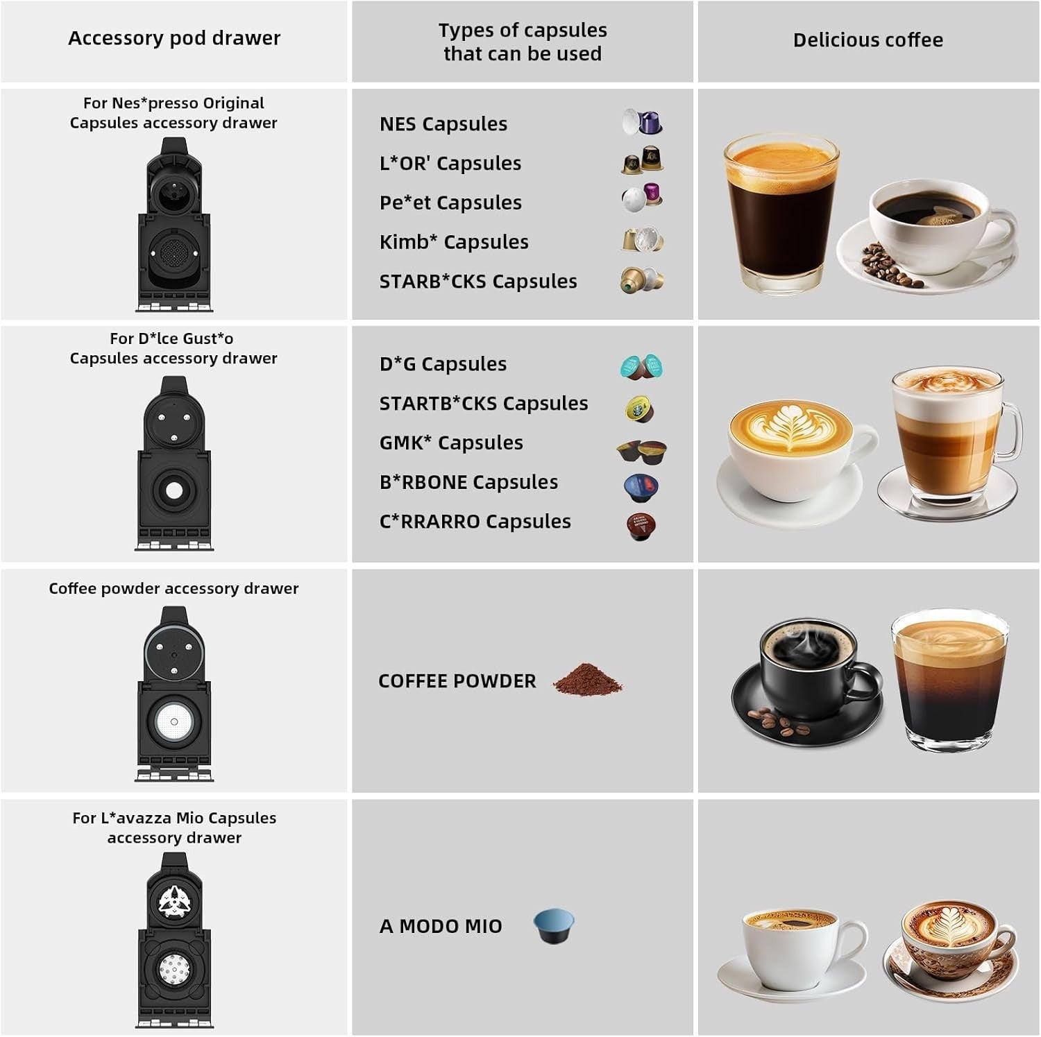 19Bar Automatic Espresso Coffee Machine | 1L Tank