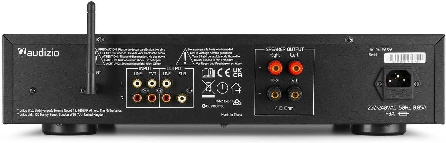 200W Bluetooth Home HiFi Stereo Amplifier Dual Channel RCA Audio System