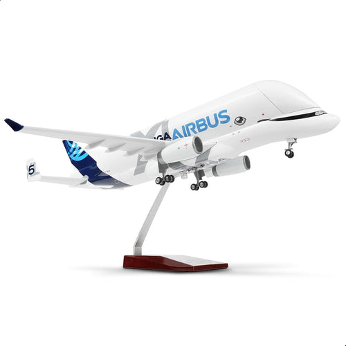 1:150 Diecast A330 Beluga XL Model Plane 16.5" | Display Aircraft w/ Stand
