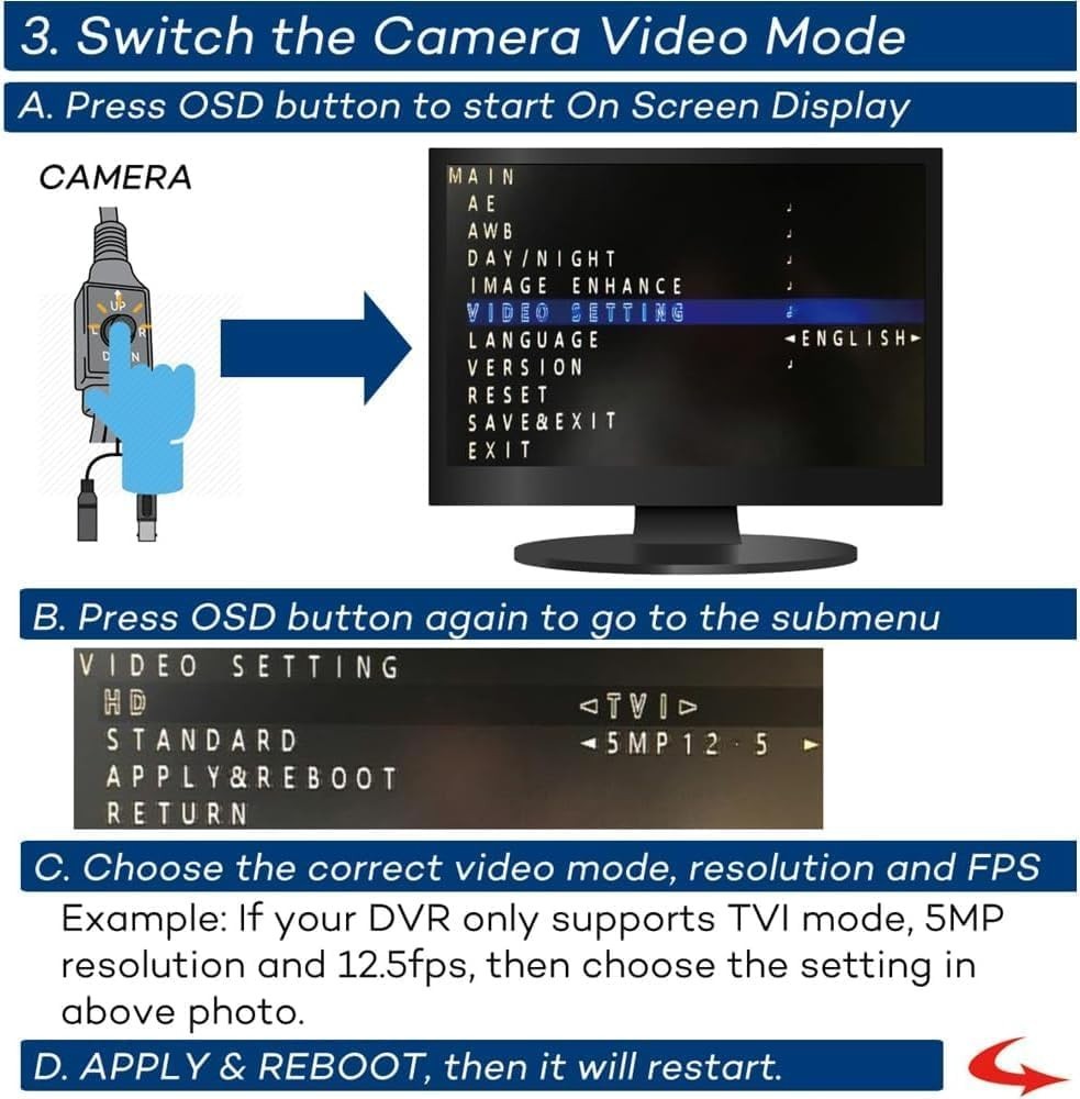 5MP 3K CCTV Dome Camera Audio Full Colour Night Vision IP66 Outdoor