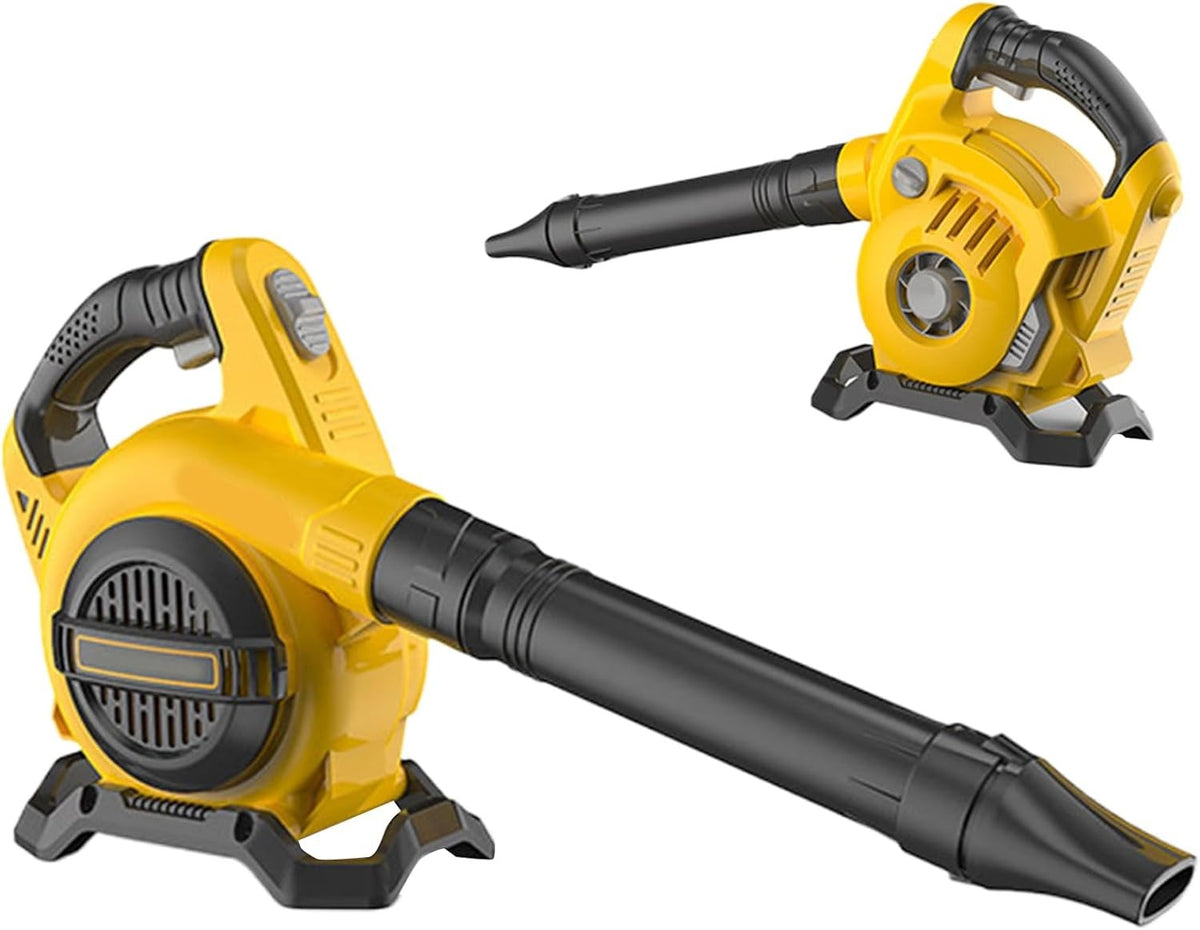 Kids Toy Leaf Blower Battery Powered Garden Play Tool Realistic Sound