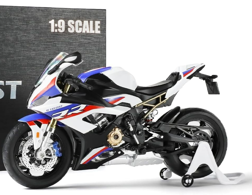 1:9 Diecast Mini Motorcycle Model - Realistic Alloy Build, Perfect Gift