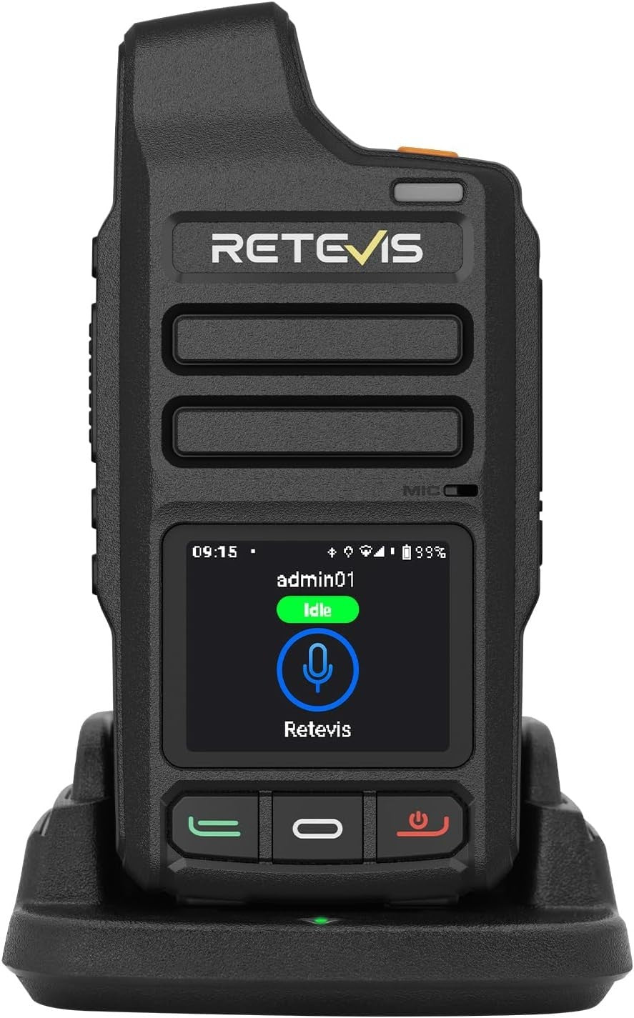 4G Network Walkie Talkie with GPS, WiFi, Zello, Type-C Fast Charge