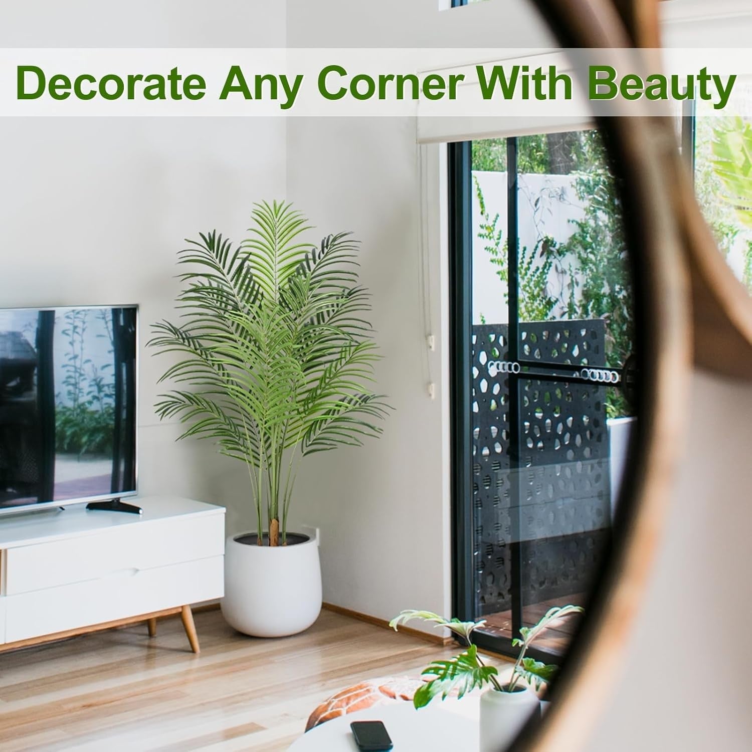 150cm Artificial Palm Tree Faux Tropical Indoor Outdoor Home Garden Decor Plant