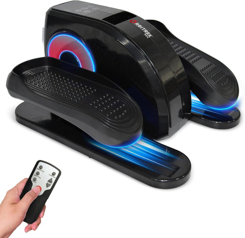 Electric Under Desk Elliptical Pedal Exerciser Quiet Motorised Leg Trainer