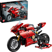 Realistic Motorcycle Building Kit with Gearbox & Suspension – 646 Pieces Set