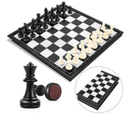 Travel Magnetic Chess Set | Folding Portable Board Game | Kids & Adults Strategy