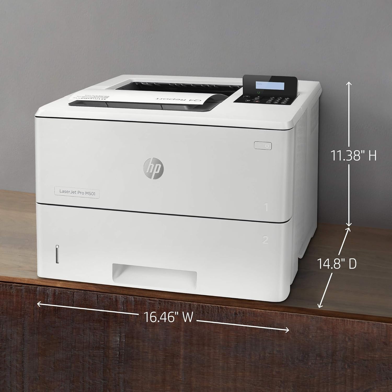 Light Gray High-Speed Mono Duplex Printer 43ppm USB A4 Office Pro