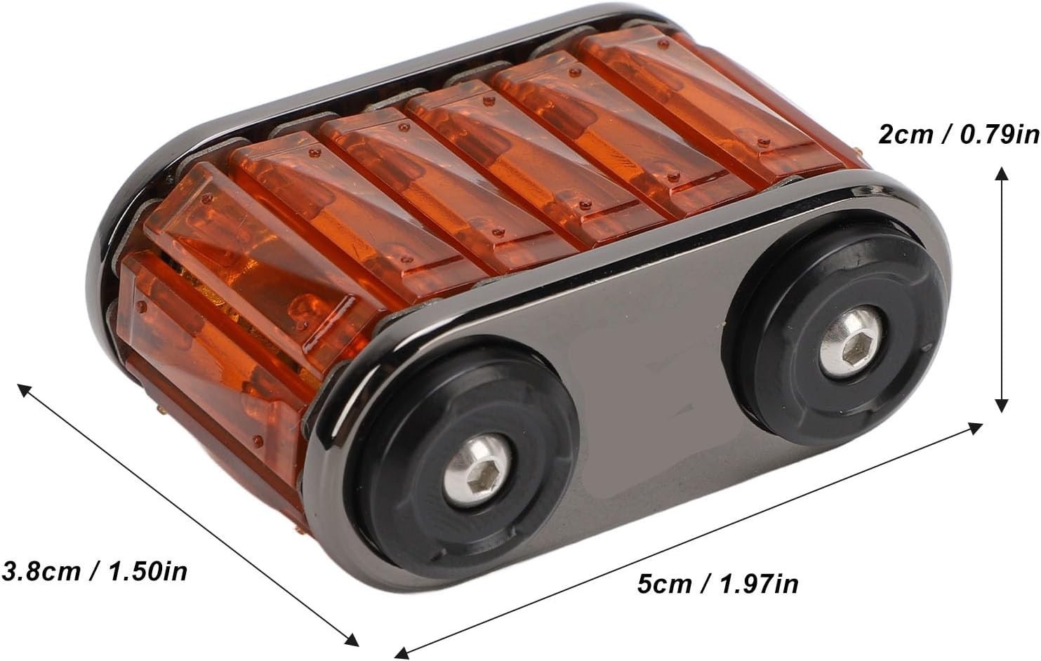 Metal Tank Fidget Slider Stress Relief ADHD Pocket Roller Toy
