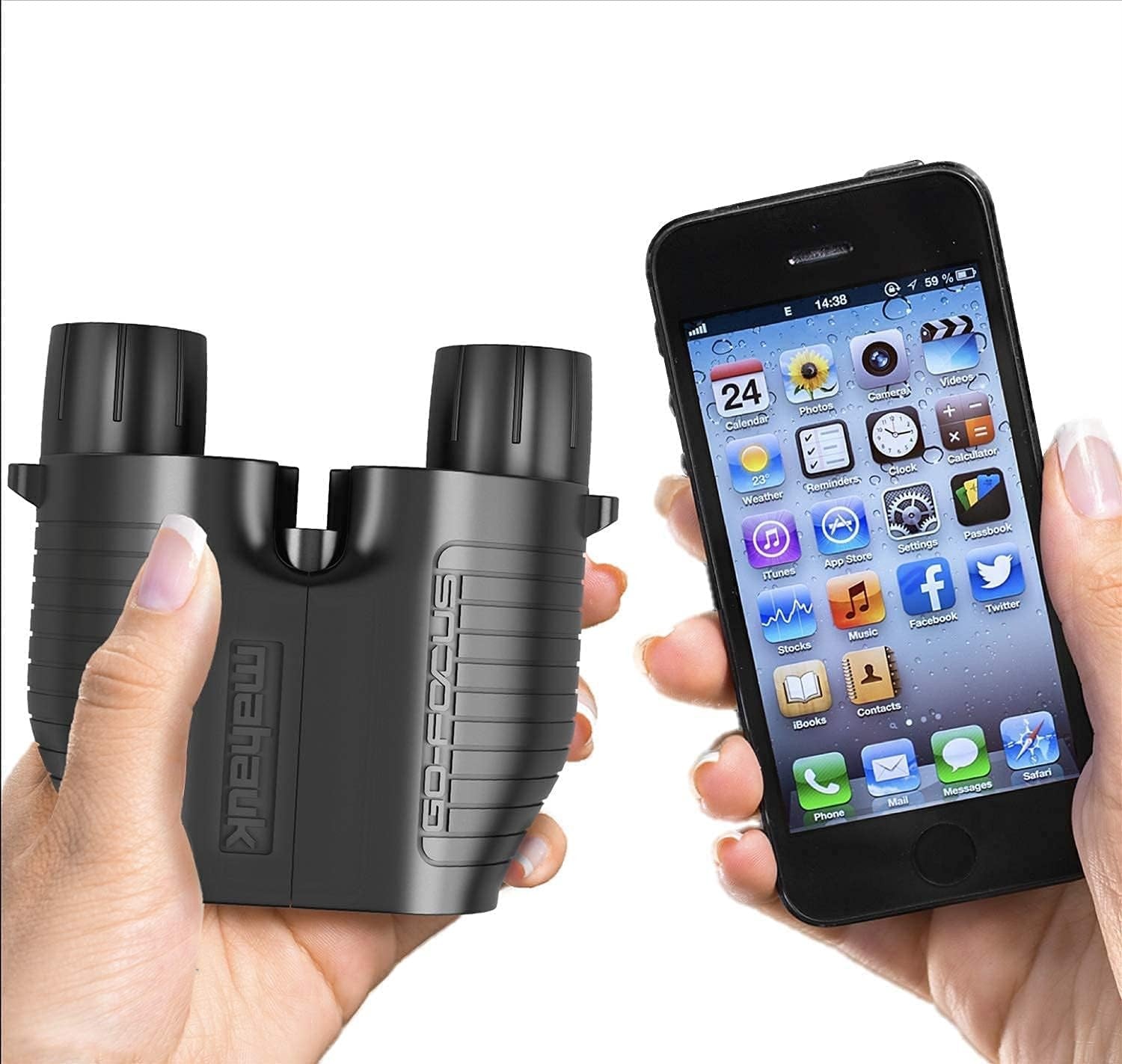 10x25 Compact HD Binoculars | Lightweight Waterproof Travel Birdwatching Optics