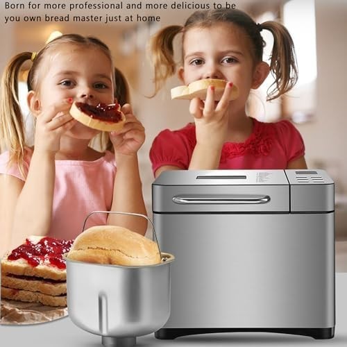 Automatic Bread Maker 2lb Capacity with Nut Dispenser 15-Hour Timer