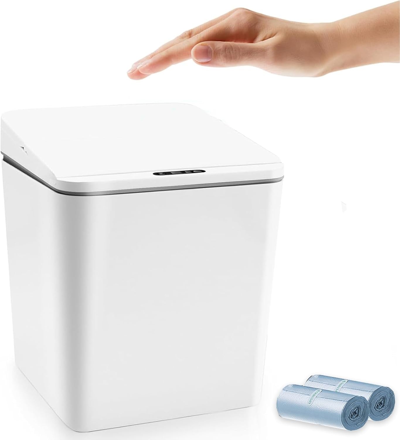 6L Automatic Sensor Compost Bin Touchless Countertop Food Caddy