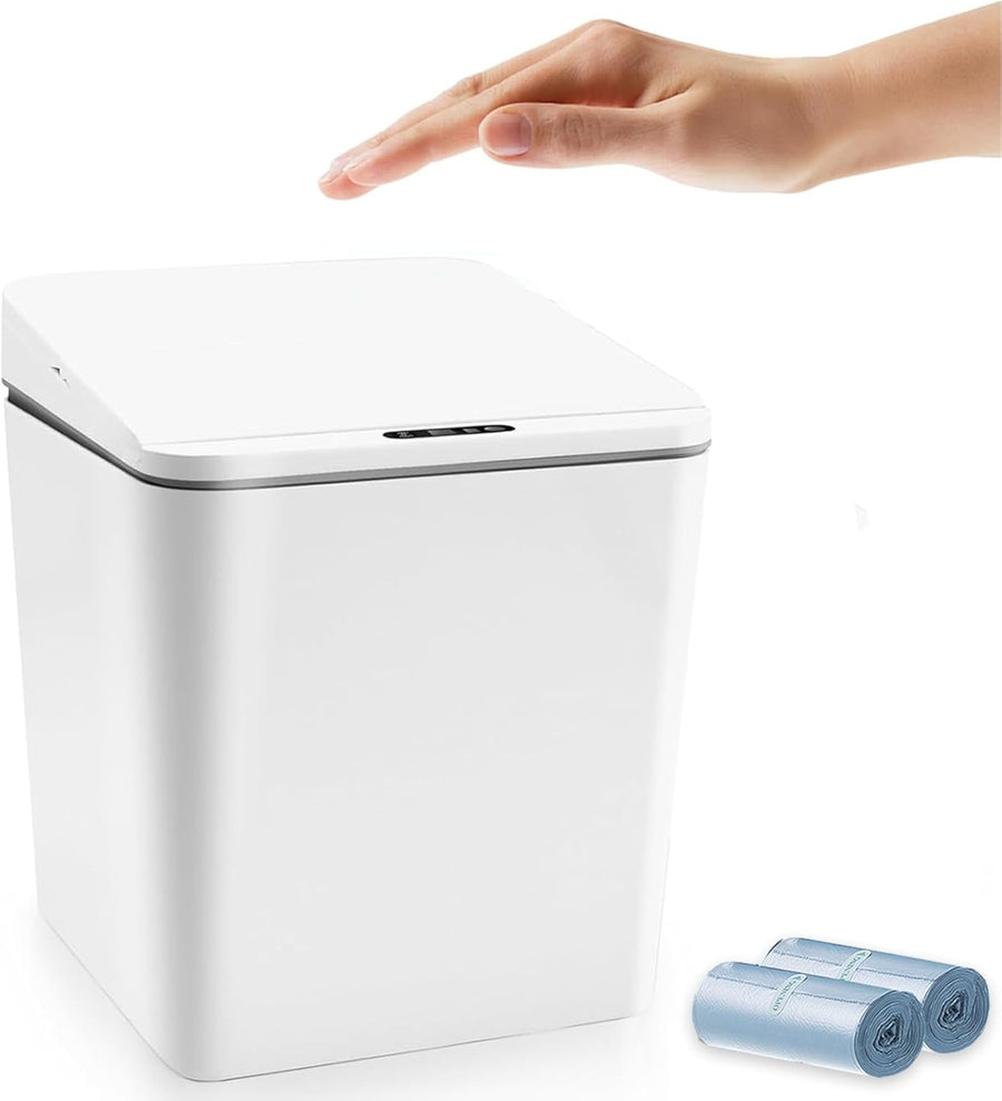6L Automatic Sensor Compost Bin Touchless Countertop Food Caddy