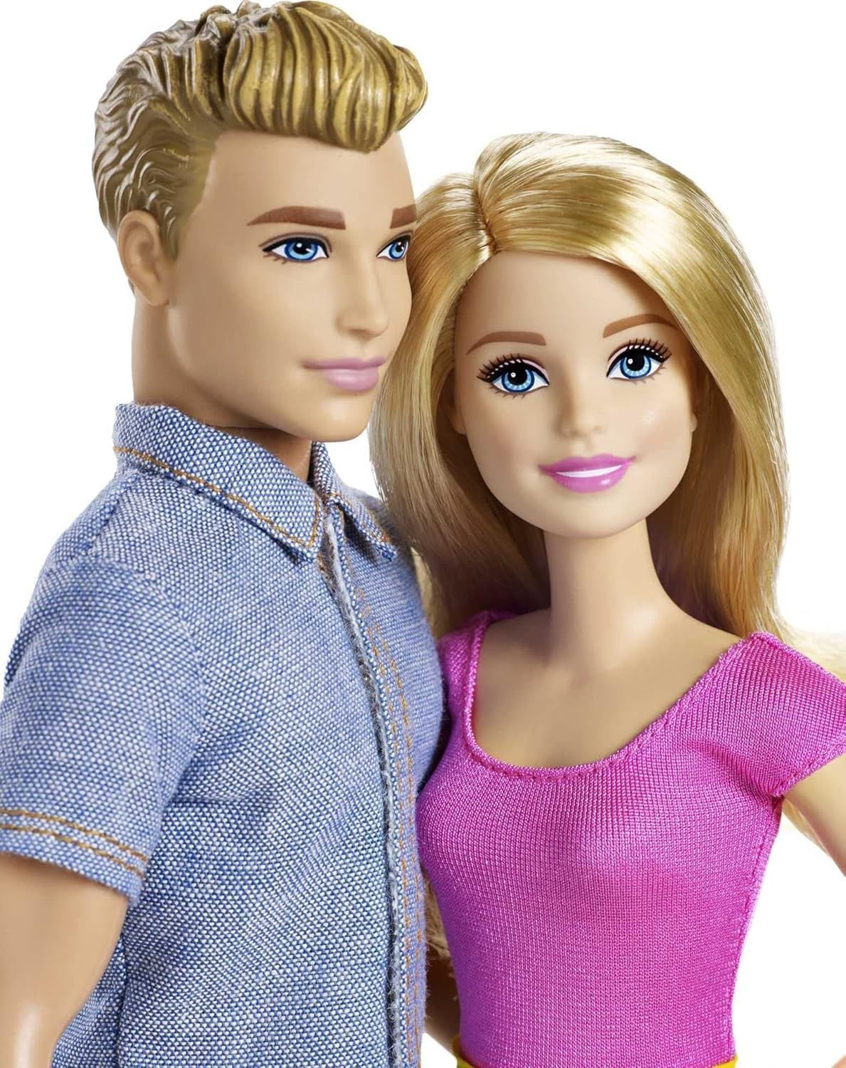 Fashion Dolls 2-Pack Boy & Girl Dolls Colorful Outfits Gift Set