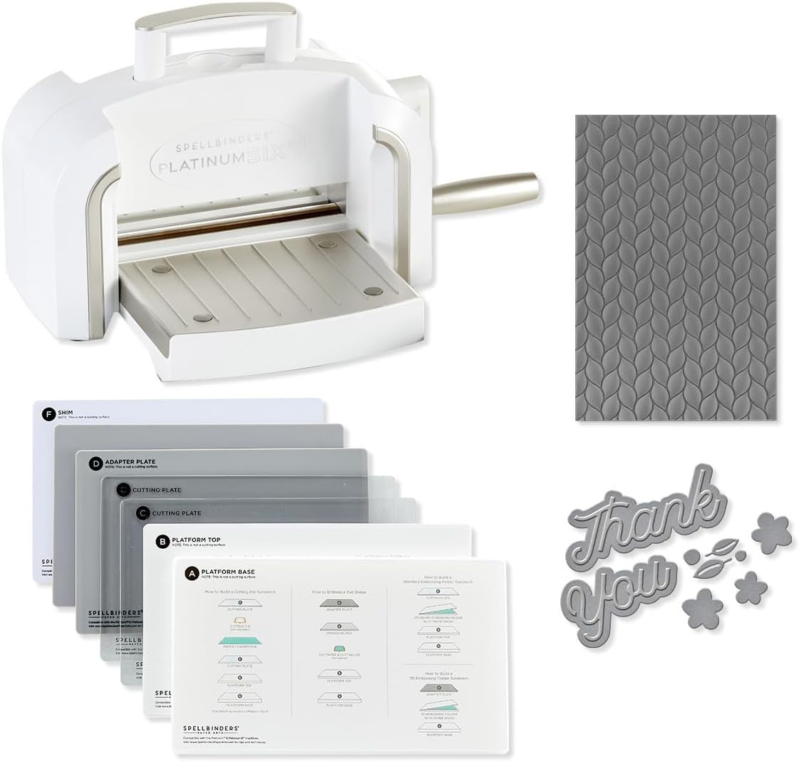 Die Cutting & Embossing Machine Universal Plate System for Card Making