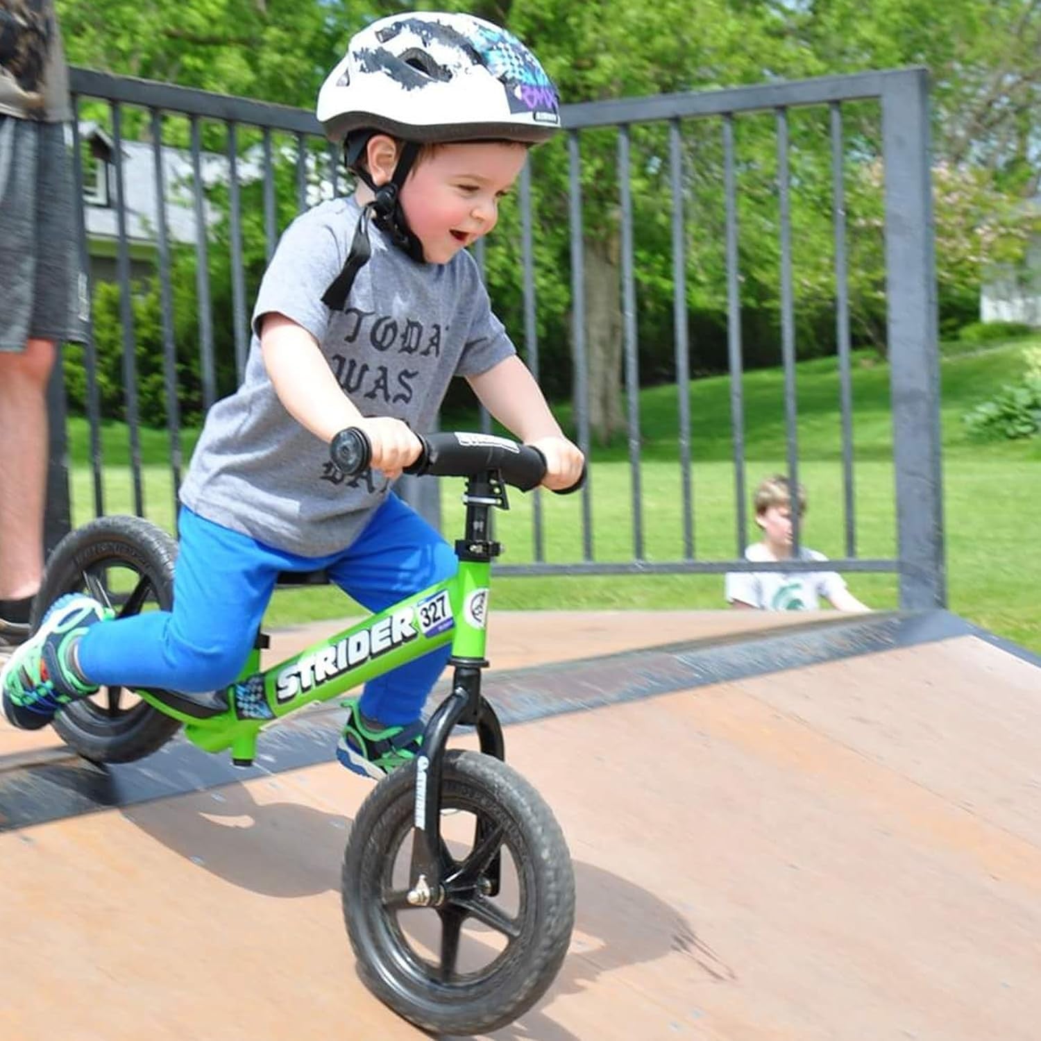 12 Inch Balance Bike Kids No Pedal Bicycle Adjustable Seat Age 1-4