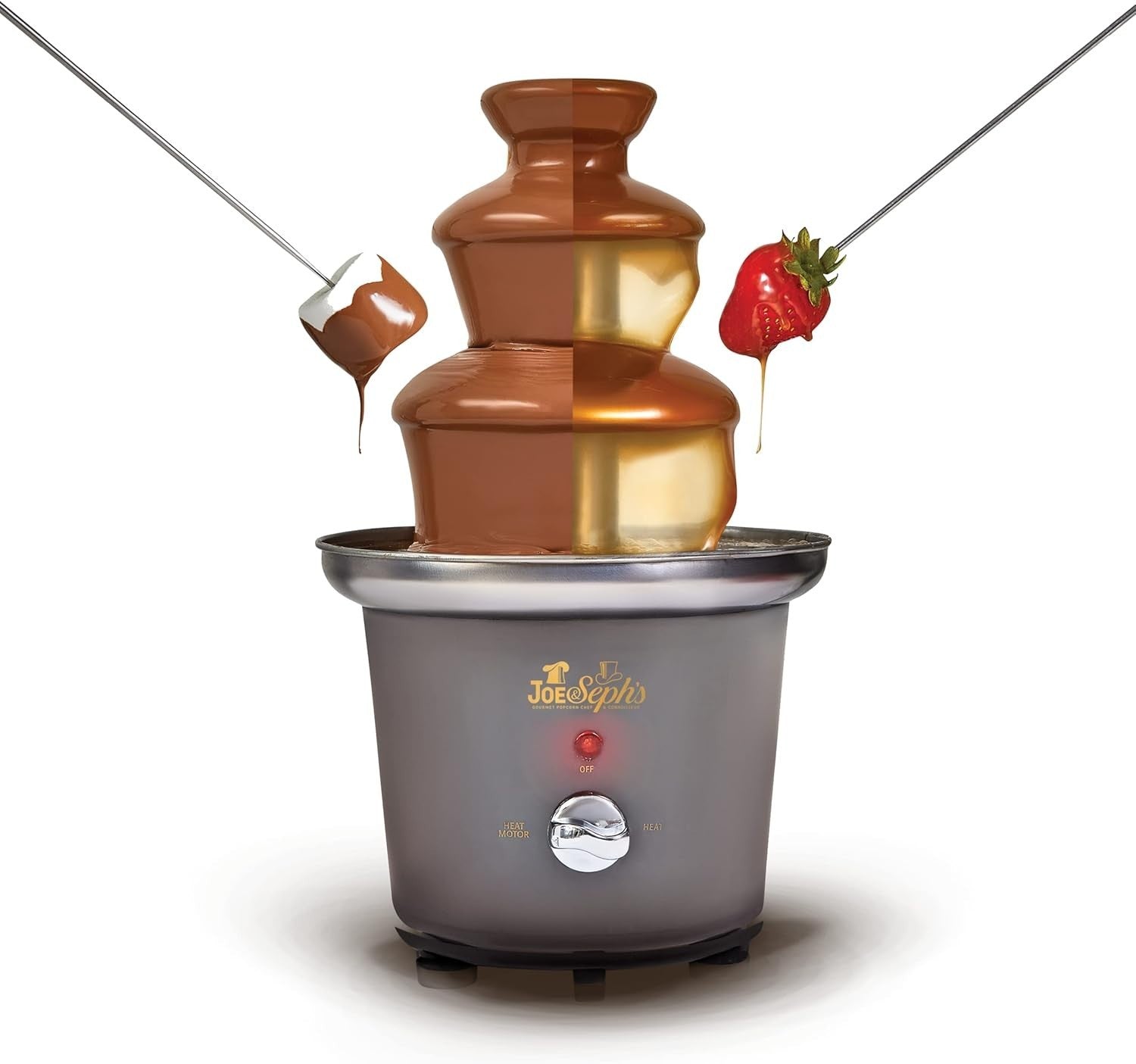 Chocolate Caramel Fountain Machine 1L Stainless Steel Dessert Maker