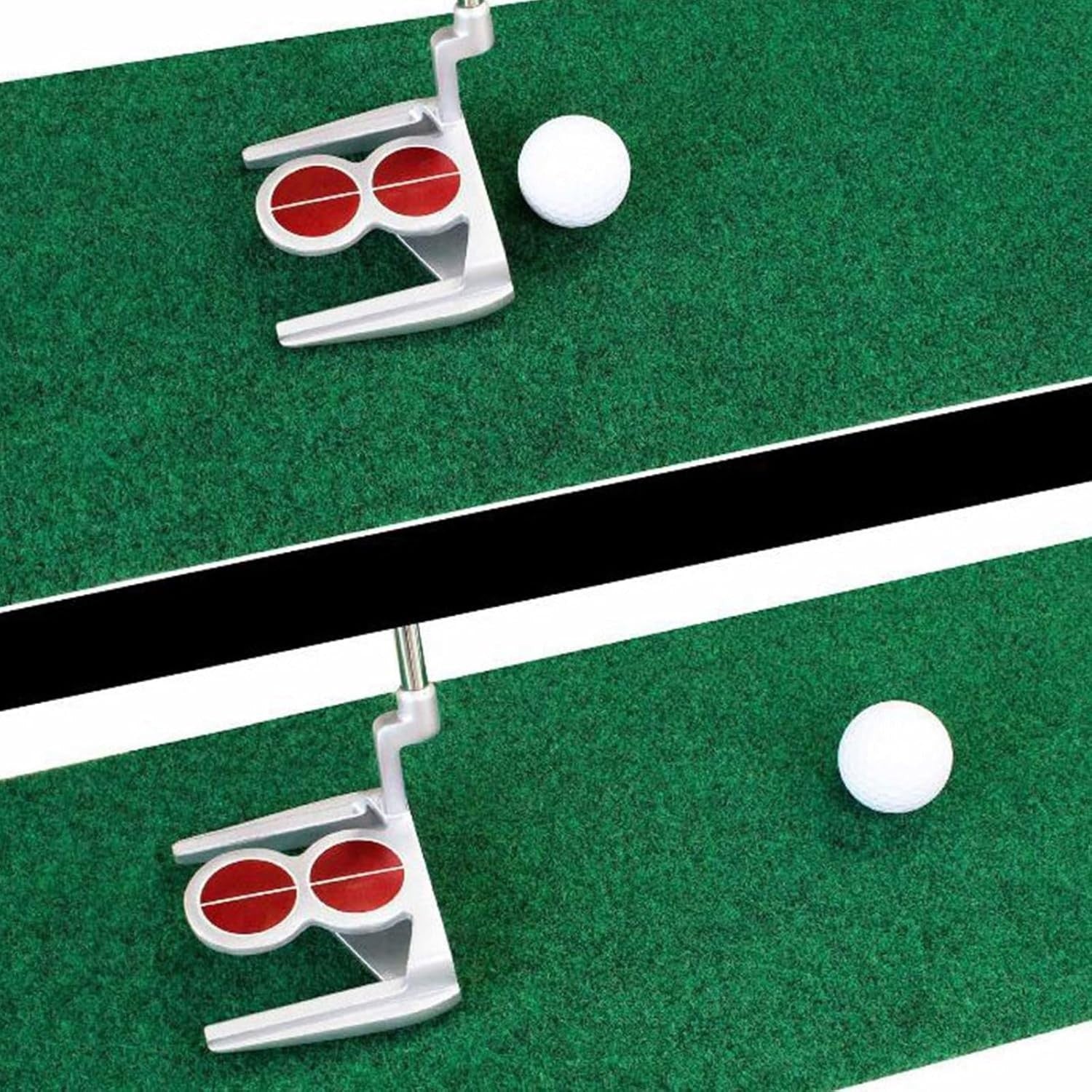 Golf Putting Mat Auto Return Trainer Indoor Outdoor Practice Aid