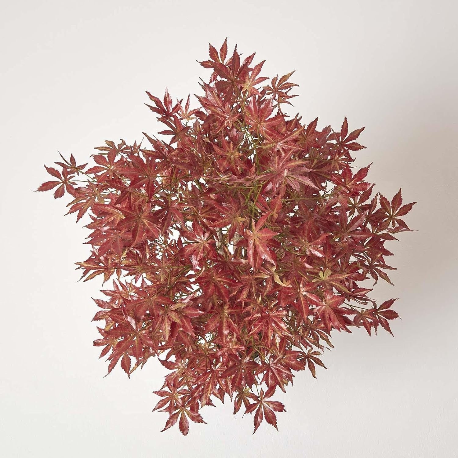 120cm Artificial Japanese Acer Tree in Pot Realistic Red Maple Indoor Decor