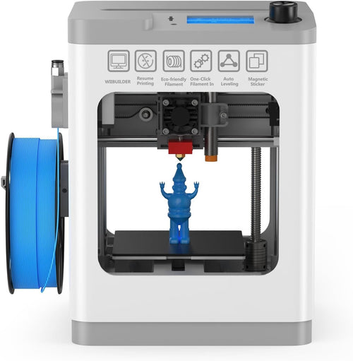 Auto Level Mini 3D Printer Beginner Ready Resume Print Magnetic Bed LCD