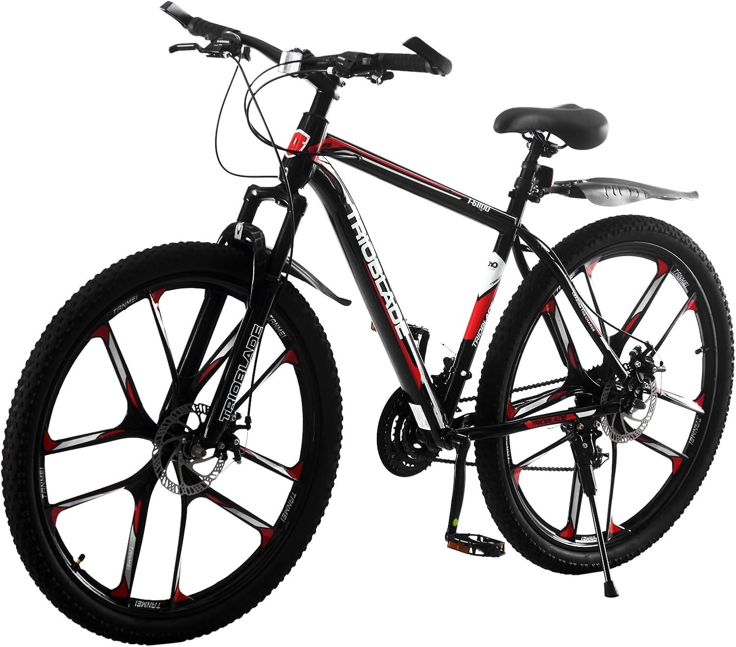 27.5" Mountain Bike 21 Speed Dual Disc Brake Lightweight Adult Commuter MTB