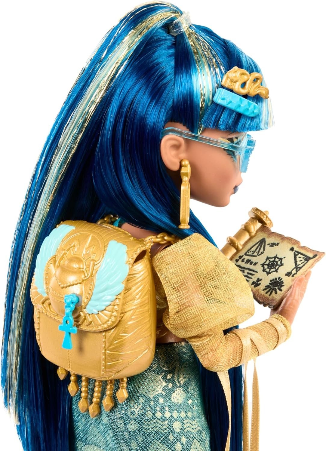 Royal Mummy Fashion Doll Pet Cobra Gold Outfit Accessories