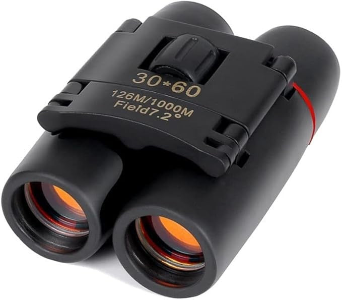30x60 Compact Mini Binoculars Wide View Low Light Outdoor Travel Hiking 126m/1km