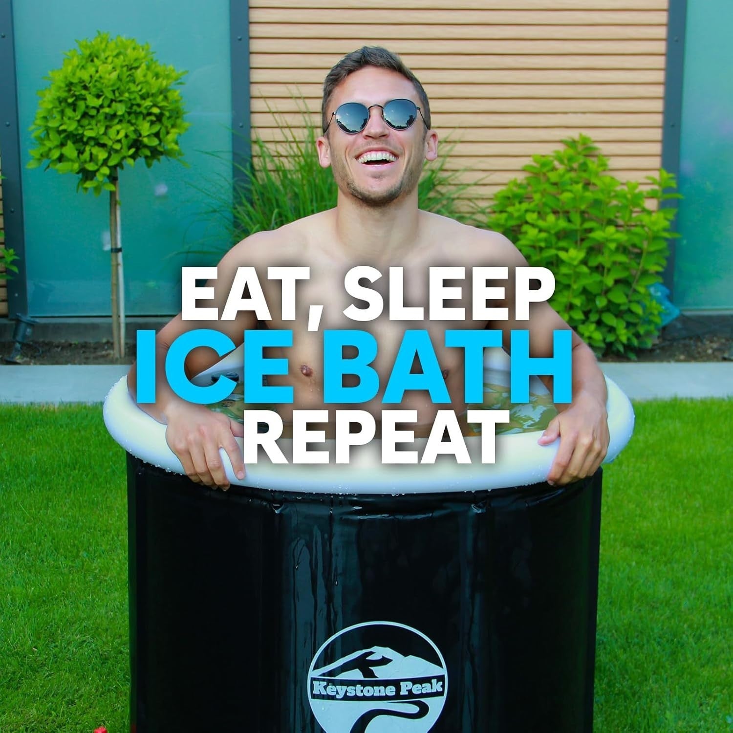 Portable Cold Plunge Tub for Adults | Inflatable Ice Bath for Sports Recovery