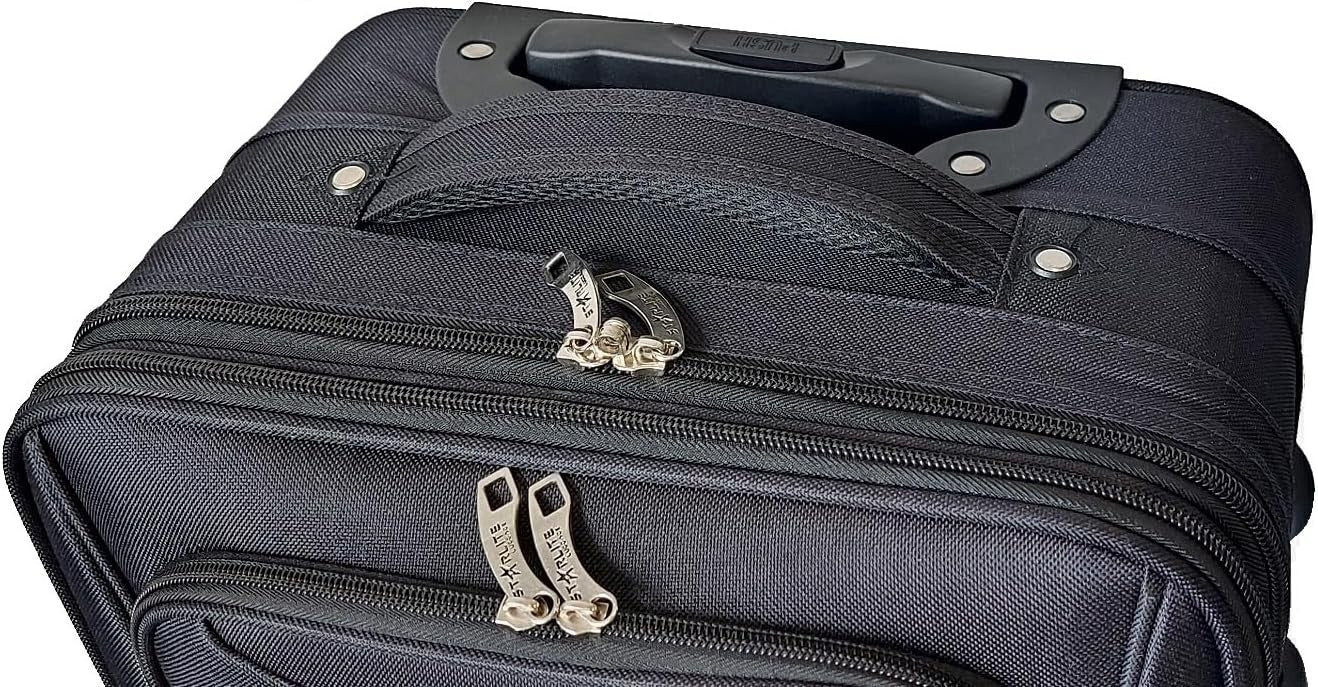 32 Inch Extra Large Lightweight Suitcase 2 Wheel Expandable Soft Trolley