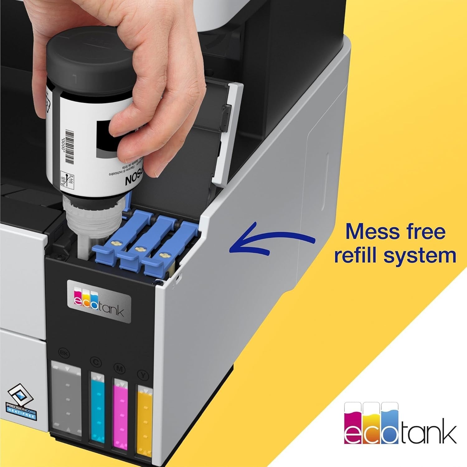 A4 Wi-Fi Ink Tank Printer Colour | Fast Duplex Print Copy Scan