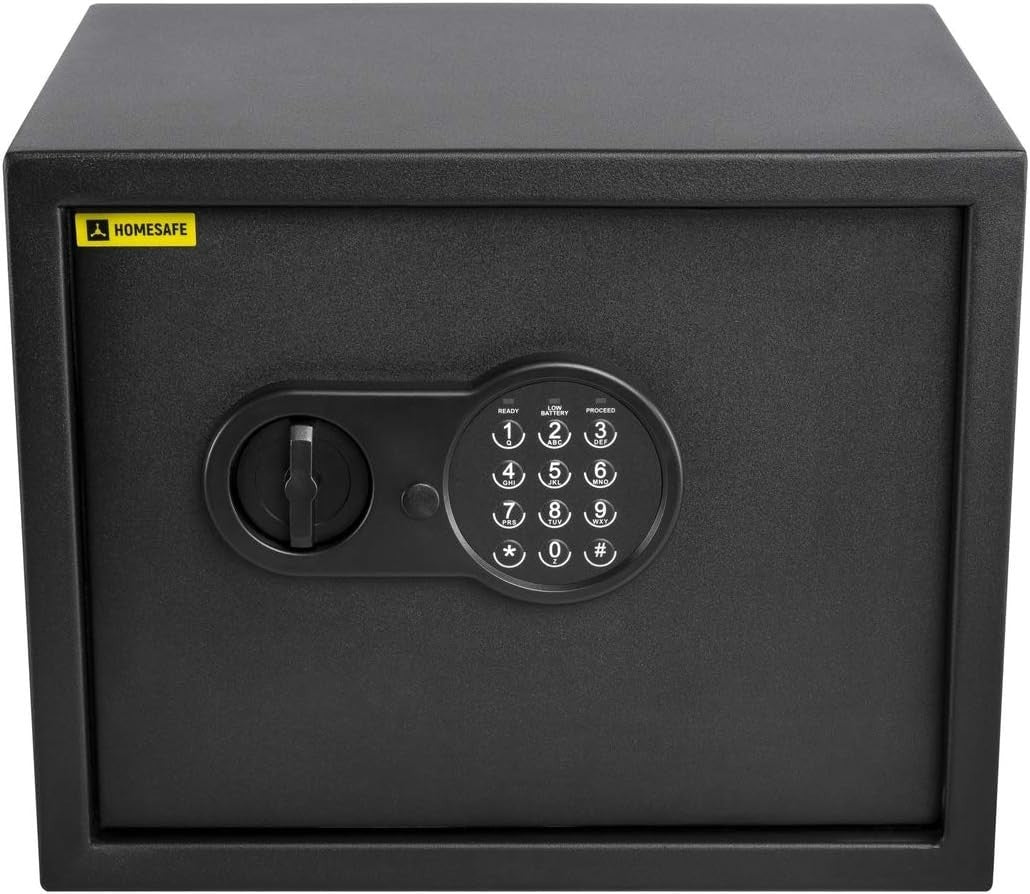 31L Digital Safe Box Electronic Lock Cash Jewelry Document Security