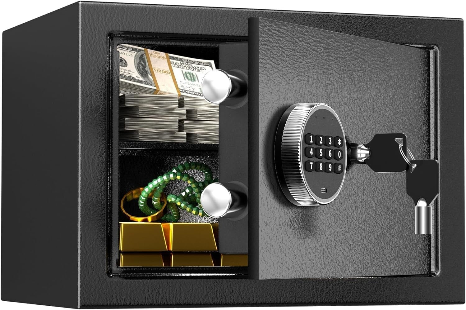 21L Digital Safe Box Electronic Keypad Cash Document Security Safe