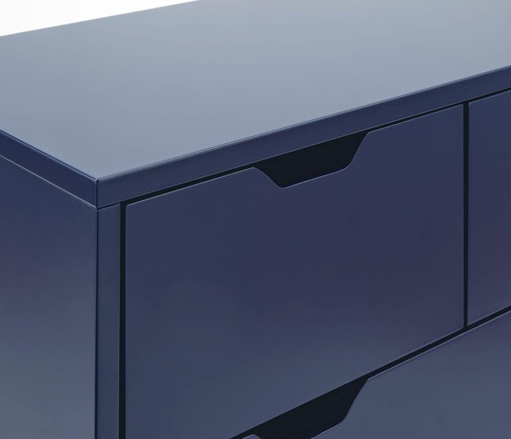 Modern 4 Drawer Chest Storage Unit Scandinavian Style Bedroom Furniture